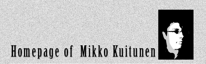 Homepage of Mikko Kuitunen